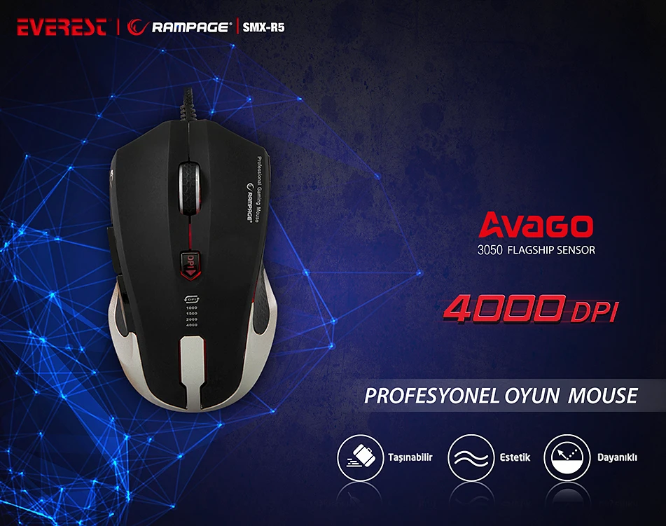 EVEREST SMX-R5 GAMING MOUSE