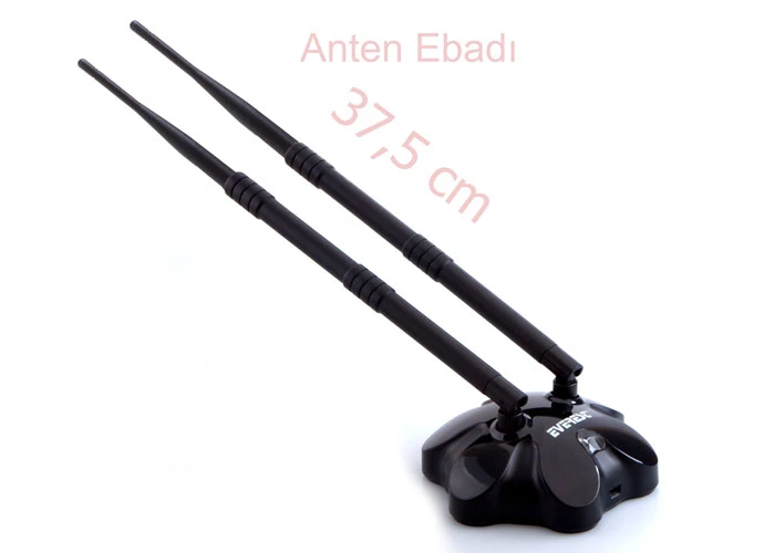 Everest EWN-906 300 Mbps Usb Çift Anten Kablosuz Adaptör