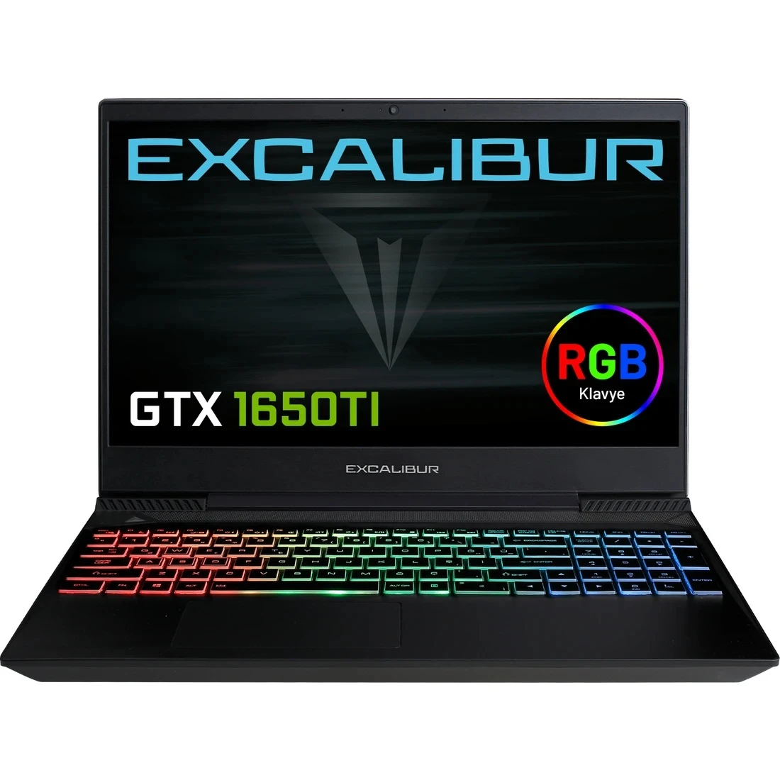2. EL CASPER EXCALİBUR G770.1030-BVJ0X İ5-10300H 16 GB 500 GB SSD GTX1650TI 15.6" FULL HD GAMİNG LAPTOP (3 AY GARANTİ)
