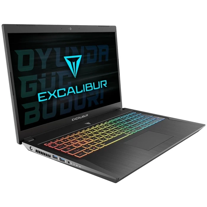 2. EL CASPER EXCALİBUR G780.1030-B5J0P İ5-10300H 16 GB 256 M2 + 1 TB +  GTX 1650 TI 17" FULL HD GAMİNG LAPTOP (3 AY GARANTİ)