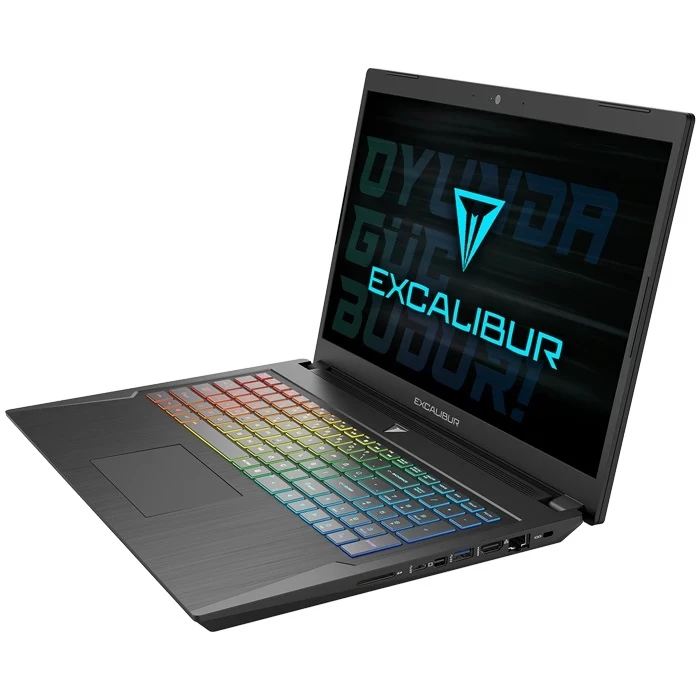 2. EL CASPER EXCALİBUR G780.1030-B5J0P İ5-10300H 16 GB 256 M2 + 1 TB +  GTX 1650 TI 17" FULL HD GAMİNG LAPTOP (3 AY GARANTİ)