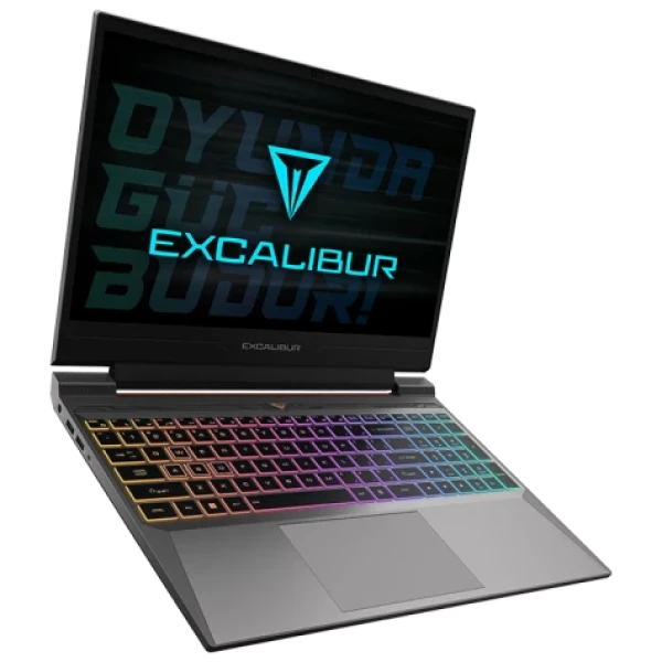 2. El Casper Excalibur G870.1245-BVA0X-B i5-12450H 16 GB 500 GB SSD RTX4050 15.6" Full HD Gaming Laptop (3 Ay Garanti)