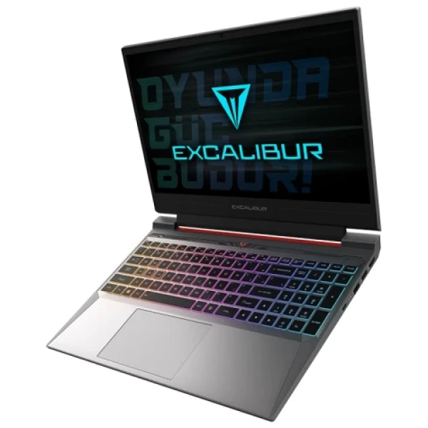 2. El Casper Excalibur G870.1245-BVA0X-B i5-12450H 16 GB 500 GB SSD RTX4050 15.6" Full HD Gaming Laptop (3 Ay Garanti)