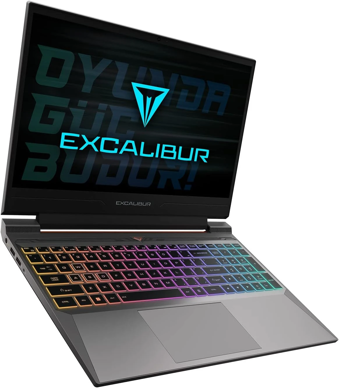 2. El Casper Excalibur G870.1270-DVA0X-B i7-12700H 32 GB 500 GB SSD RTX4050 15.6" Full HD Gaming Laptop (3 Ay Garanti)
