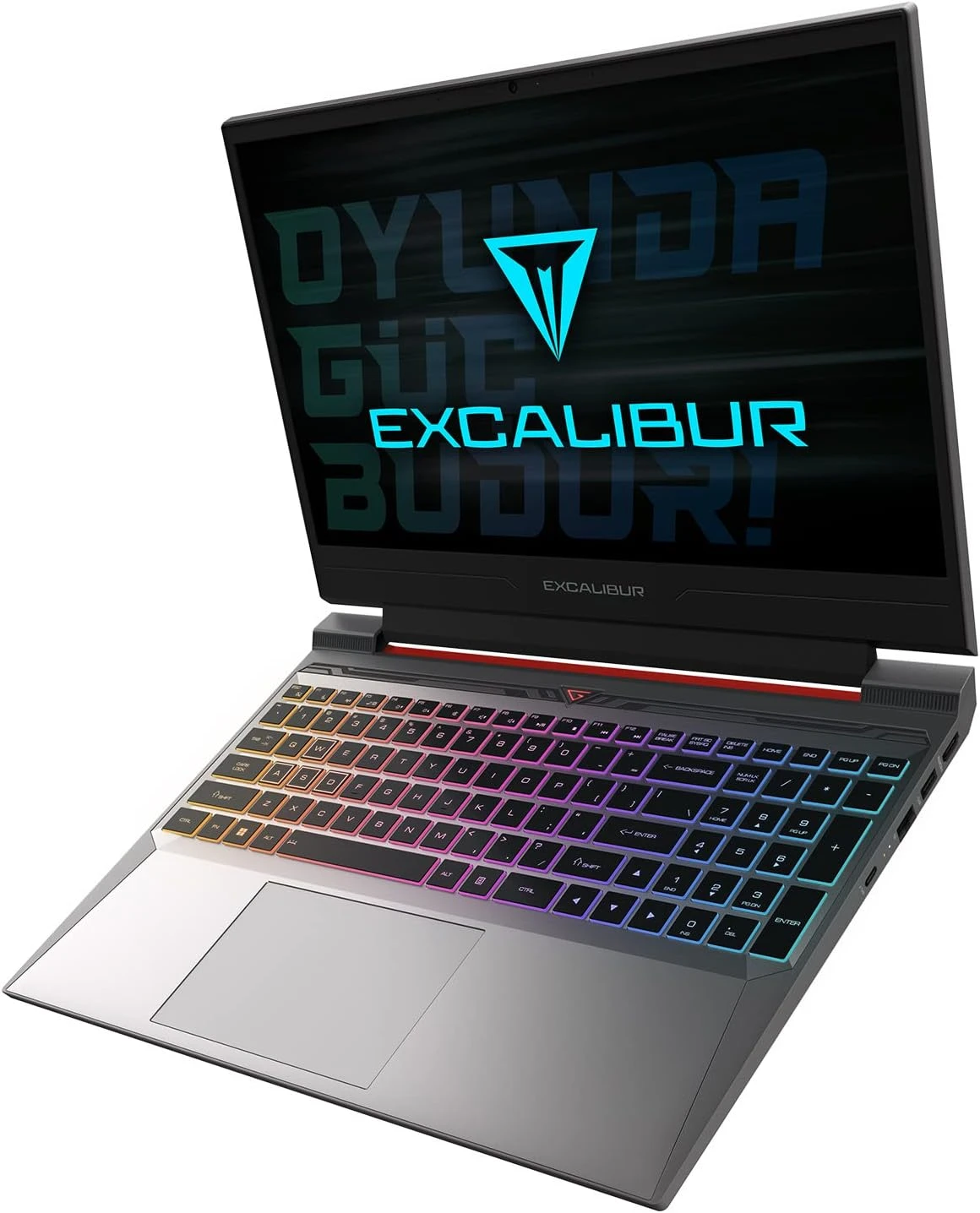 2. El Casper Excalibur G870.1270-DVA0X-B i7-12700H 32 GB 500 GB SSD RTX4050 15.6" Full HD Gaming Laptop (3 Ay Garanti)