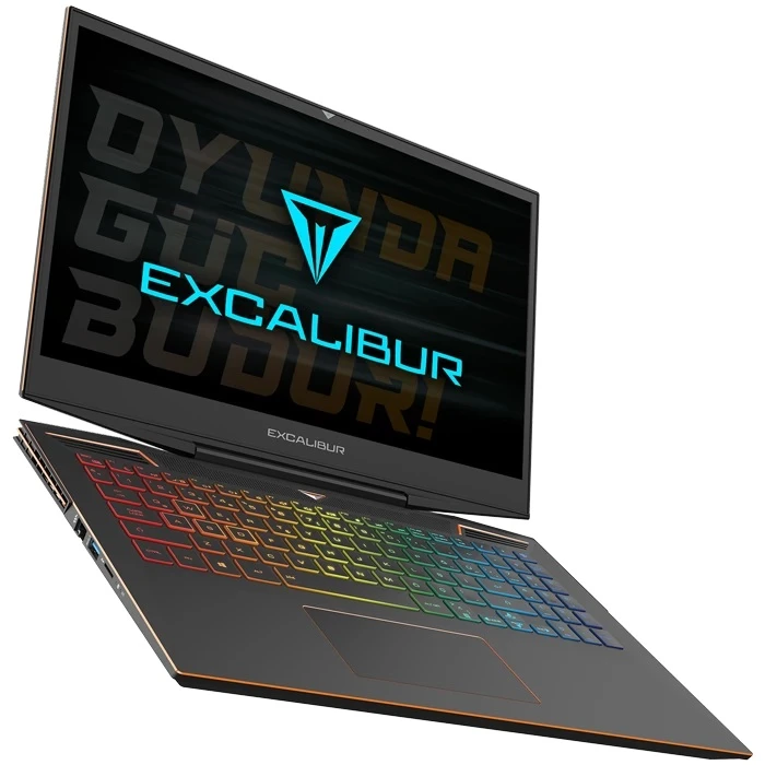 2. El Casper Excalibur G900.1075-BU60A i7-10750H - 16 GB Ram - 512 GB m2 SSD - RTX 2060 15.6" Full HD Gaming Laptop (3 ay garanti M2 SSD Sıfır Takıldı)