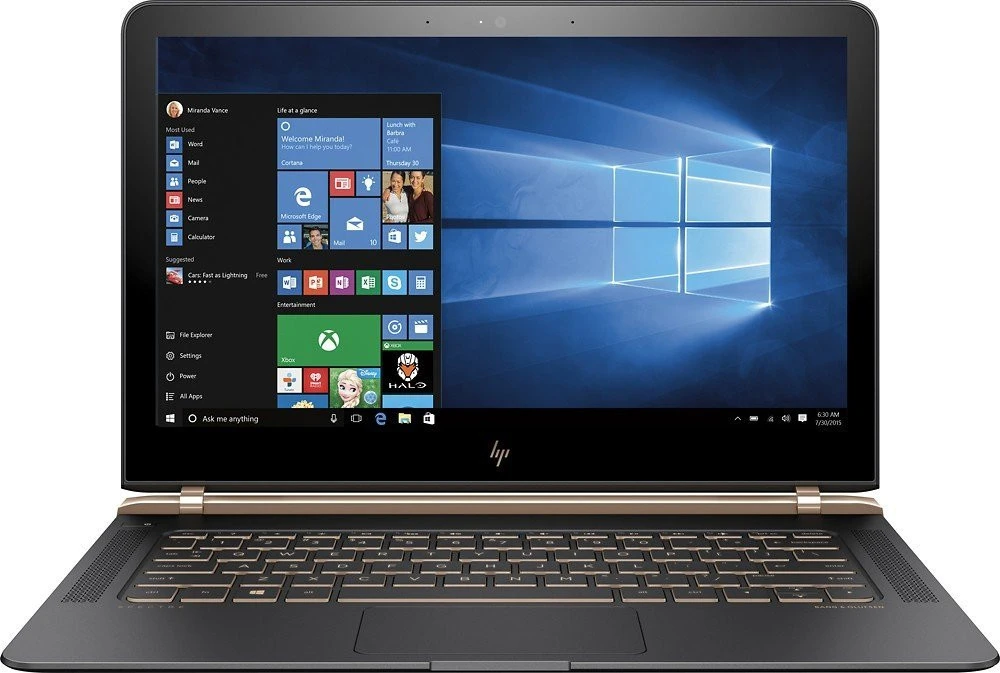 2. EL HP SPECTRE 13-V111DX 13.3 İ7 7500U - 8 GB RAM - 256 GB M2 SSD NOTEBOOK (3 AY GARANTİ)