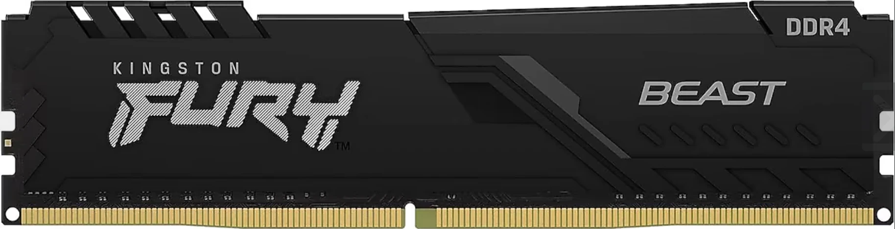 2. EL Kingston Fury Beast 16 GB 3200 MHz CL16 KF432C16BB1/16 DDR4 Ram (Kutusuz)