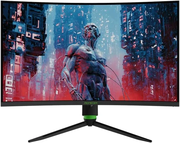 2. EL Monster Aryond A32 V1.1 31.5" 1 ms 2K Pivot Curved 165 Hz Oyuncu Monitörü (3 ay garanti)