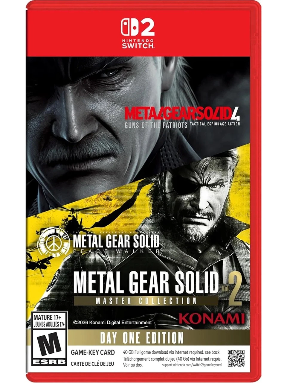 2. EL Nintendo Switch 2 Metal Gear Solid: Master Collection Vol. 2 Oyun