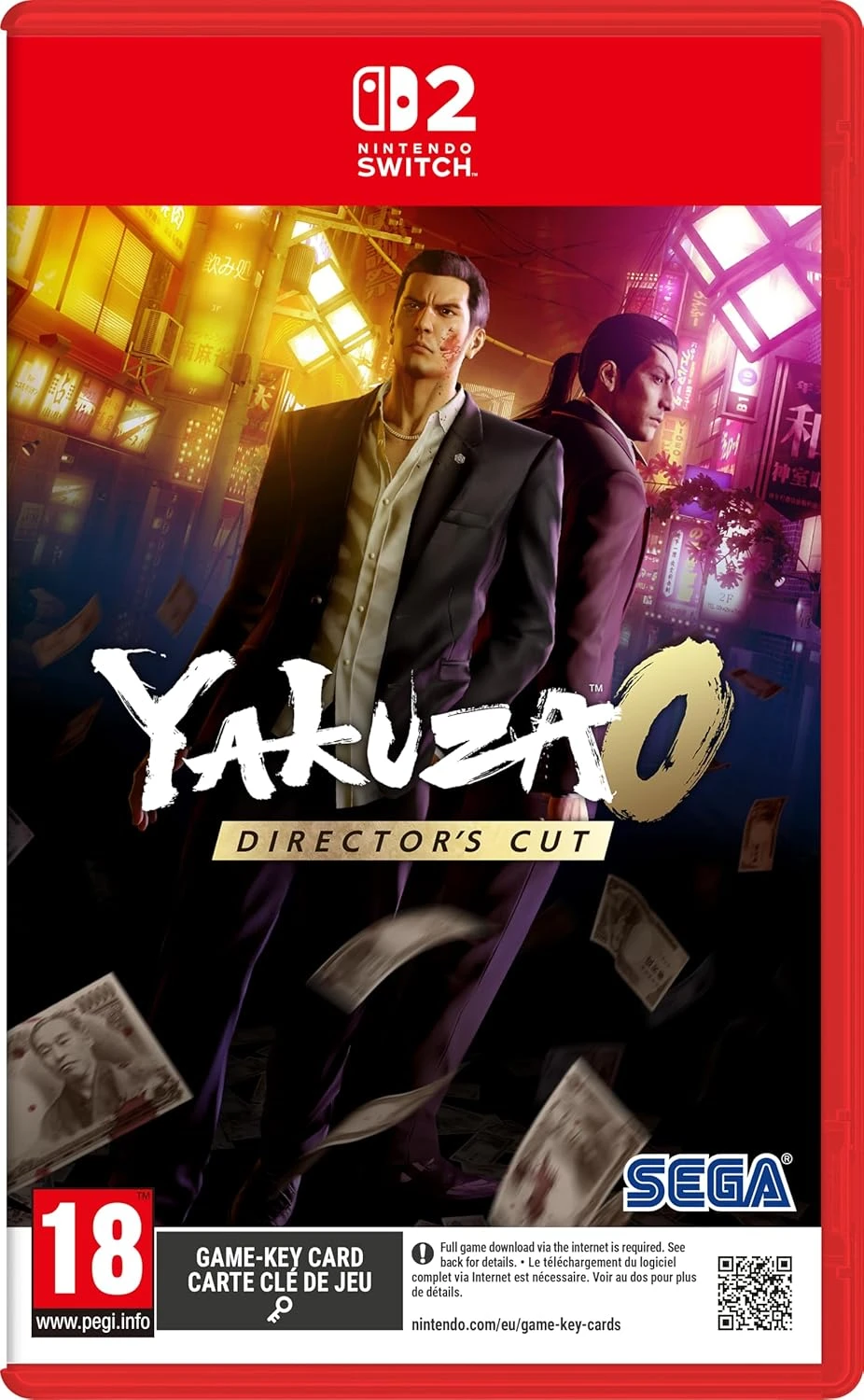 2.EL Nintendo Switch 2 Yakuza 0 Director's Cut Oyun