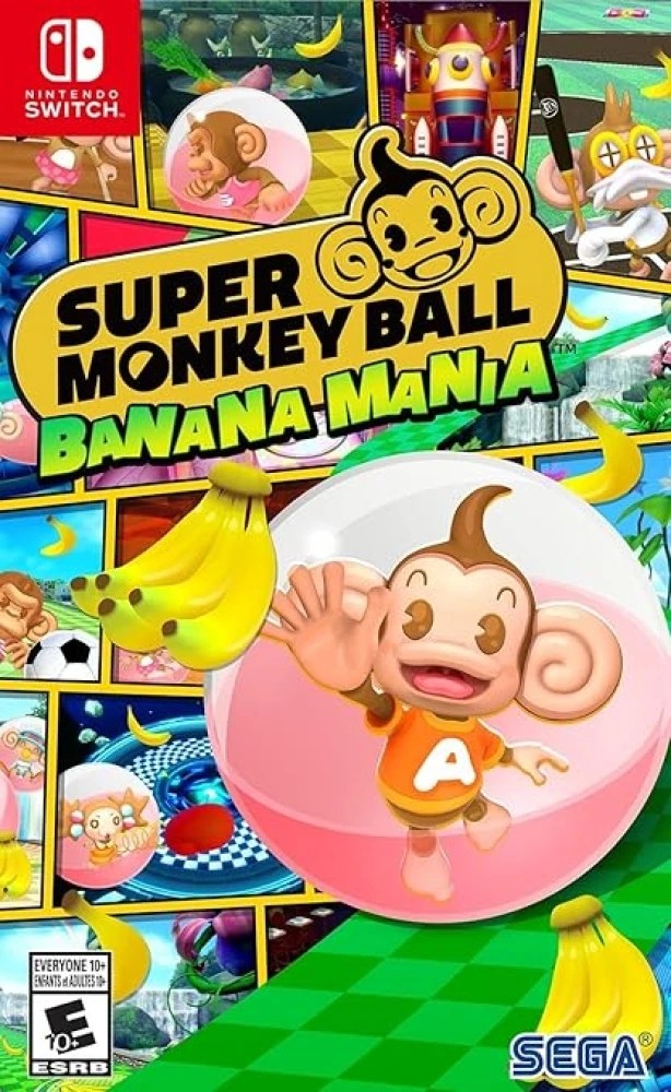 2.EL Nintendo Switch Super Monkey Ball Banana Mania Oyun