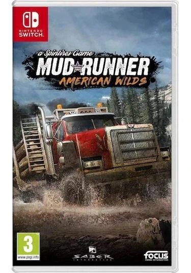 2.EL Nintendo Switch Spintires MudRunner American Wilds Oyun