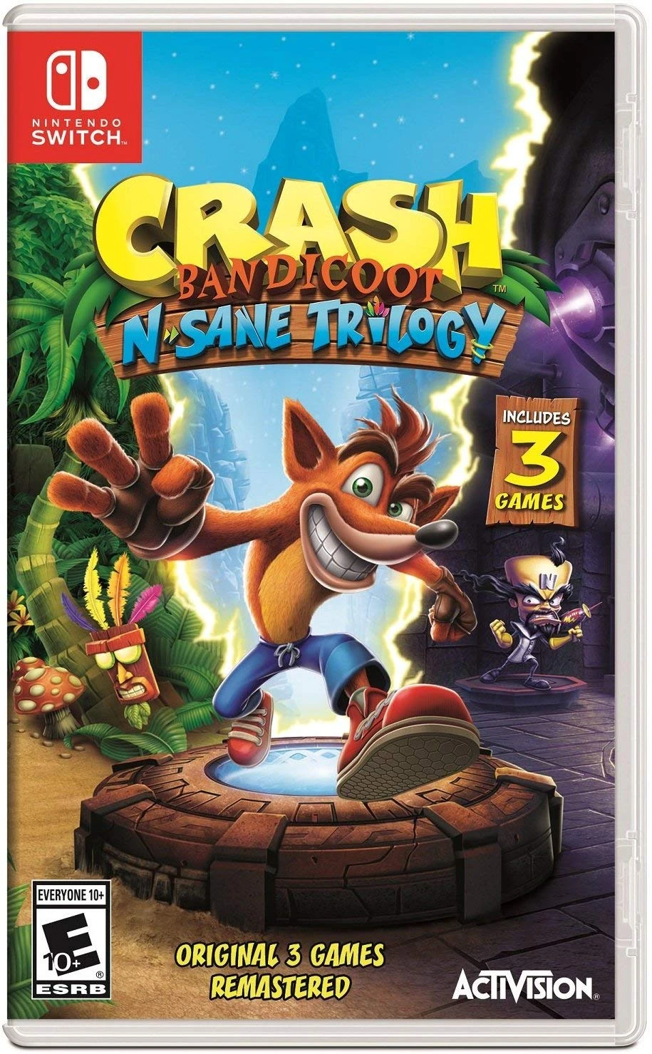 2.EL Nintendo Switch Crash Bandicoot 4 It's About Time Oyun