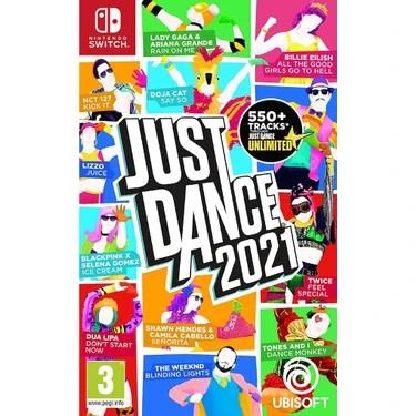 2.EL NINTENDO SWITCH JUST DANCE 2021 OYUN