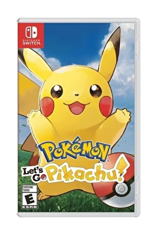 2.EL NINTENDO SWITCH POKEMON LET'S GO PİKACHU OYUN