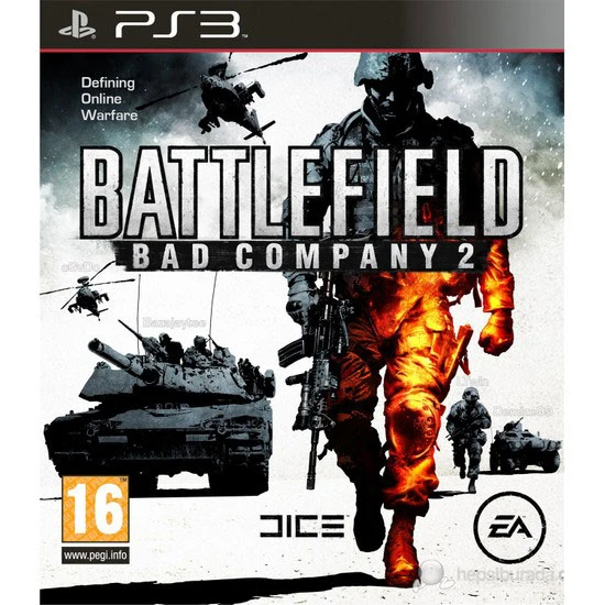 2.EL PS3 OYUN BATTLEFIELD BAD COMPANY 2