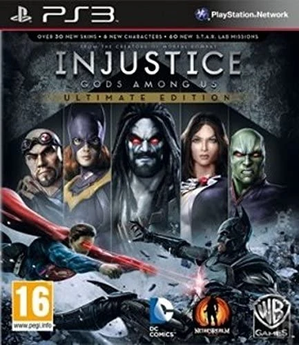 2.EL PS3 Injustice: Gods Among Us Ultimate Edition Oyun