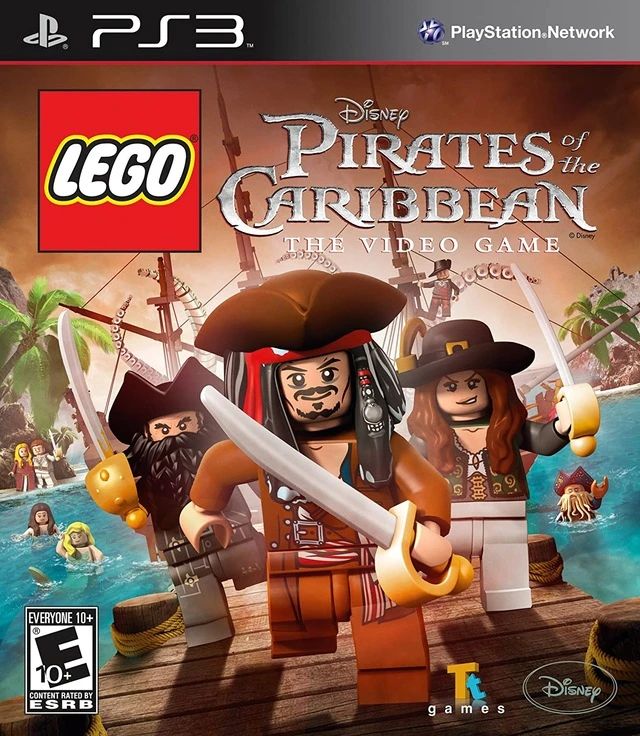 2.EL PS3 OYUN LEGO PIRATES CARIBBEAN