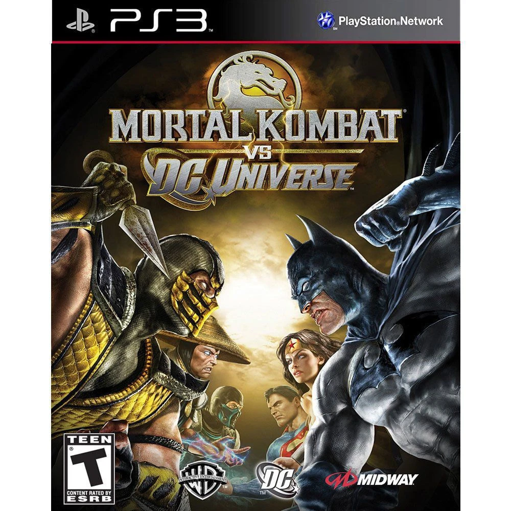 2.EL PS3 Mortal Kombat vs DC Universe Oyun