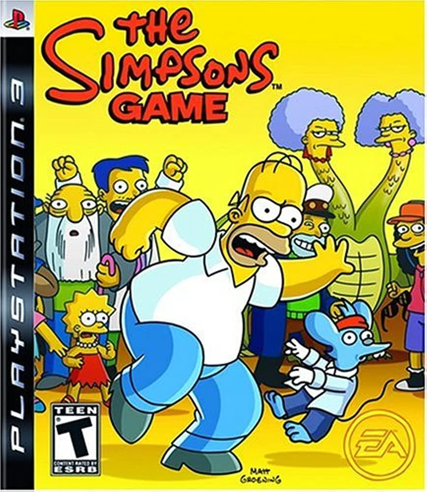 2.EL PS3 OYUN THE SİMPSONS GAME