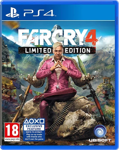 2.EL PS4 Far Cry 4 Limited Edition 4 Oyun