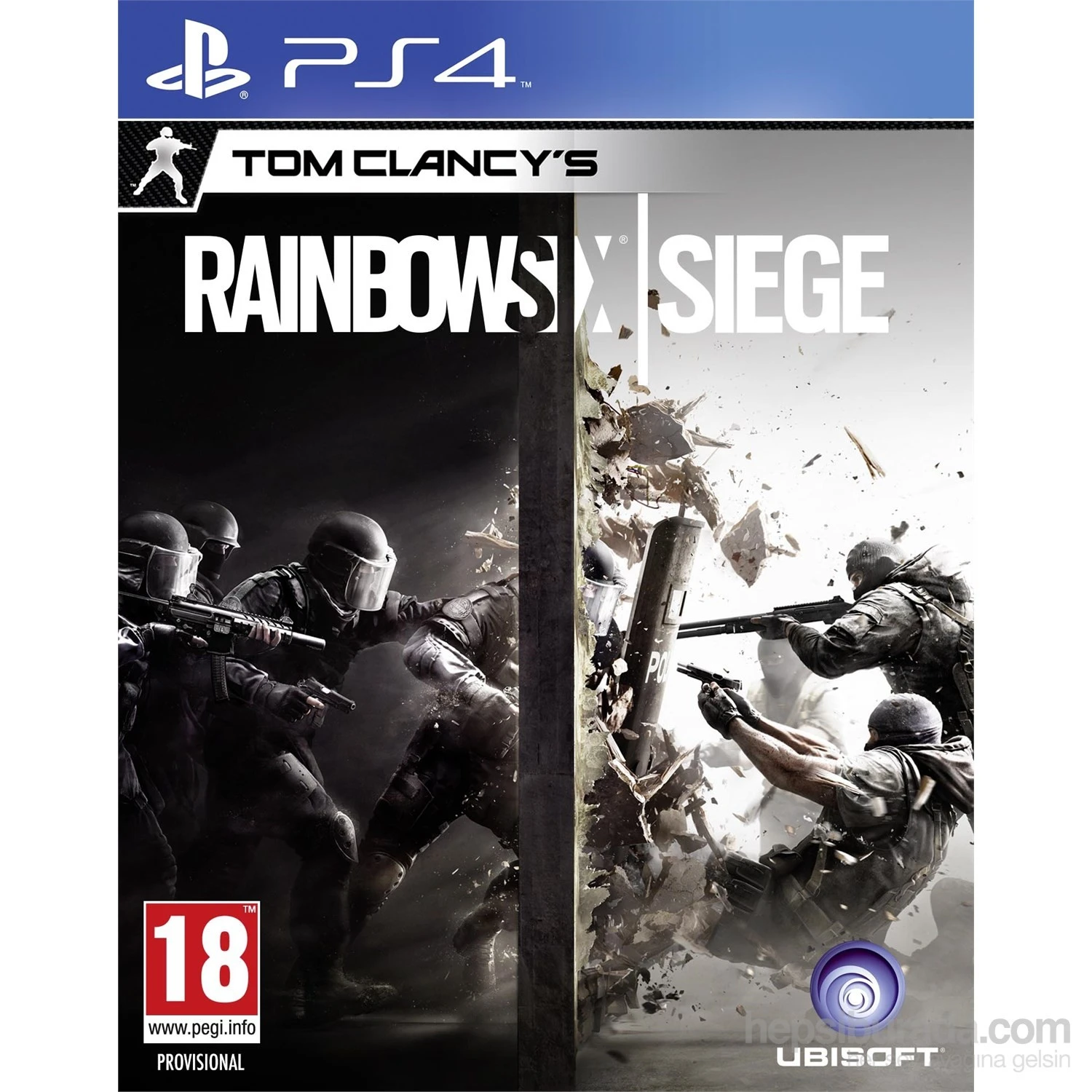 2.EL PS4 Ubisoft Tom Clancy's Rainbow Six Siege Oyun