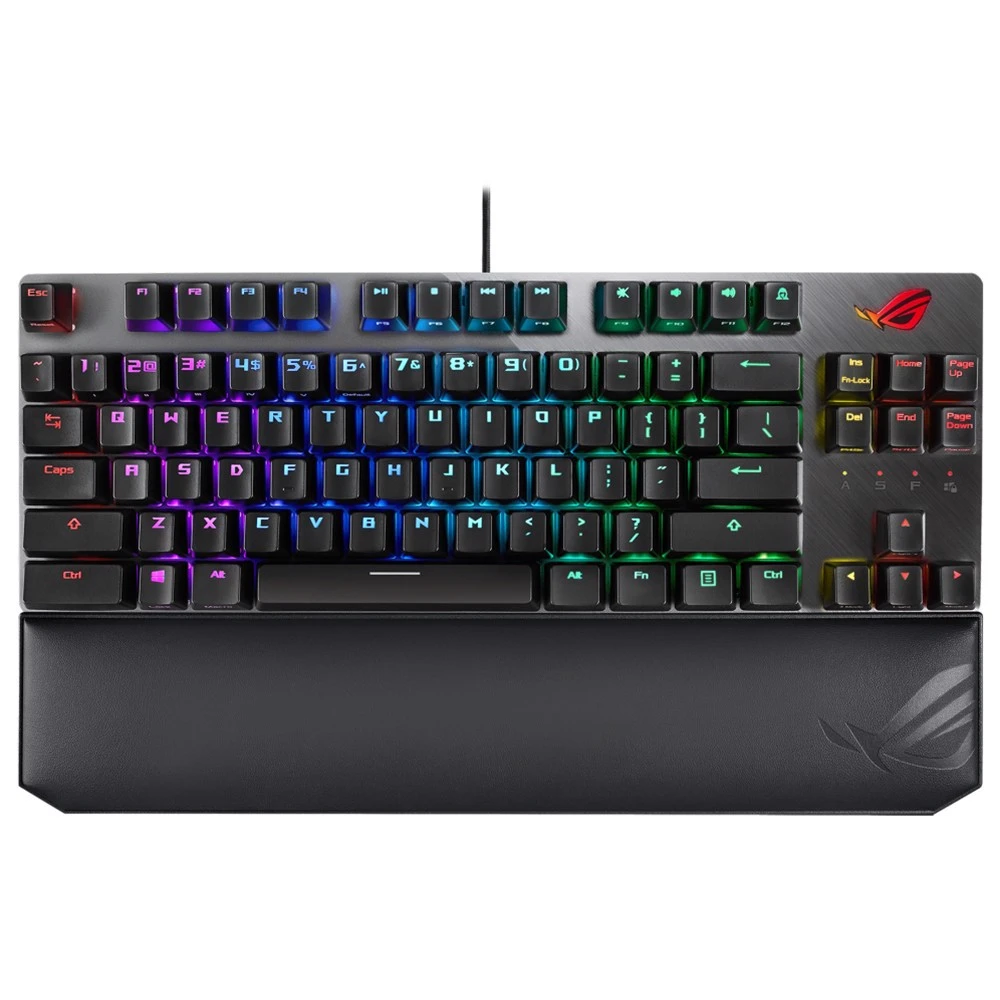 Asus ROG Strix Scope TKL Deluxe RGB Cherry MX Red Switch Kablolu Mekanik Oyuncu Klavyesi