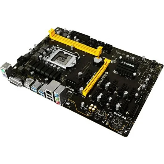 2.EL Biostar TB250-BTC PRO Intel LGA1151P DDR4 Anakart (Toplam 8 Pcı Soketi mevcut)