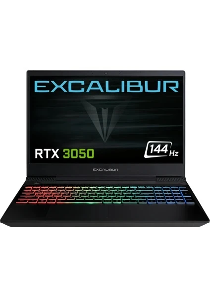 2.EL Casper Excalibur G770.1270-BFJ0A-B i7-12700H 16 GB 500 GB SSD RTX3050 15.6" Full HD Gaming Laptop (3 Ay Garanti)