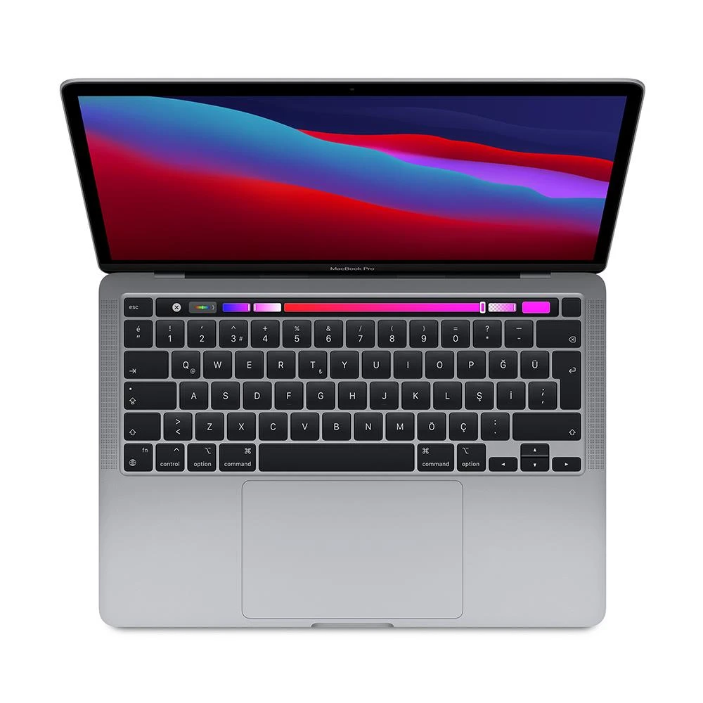 2.EL MacBook Pro M1 8 GB 256 GB SSD 13.3" MYD82TU/A Uzay Grisi (3 Ay Garanti Pil Devri %83)
