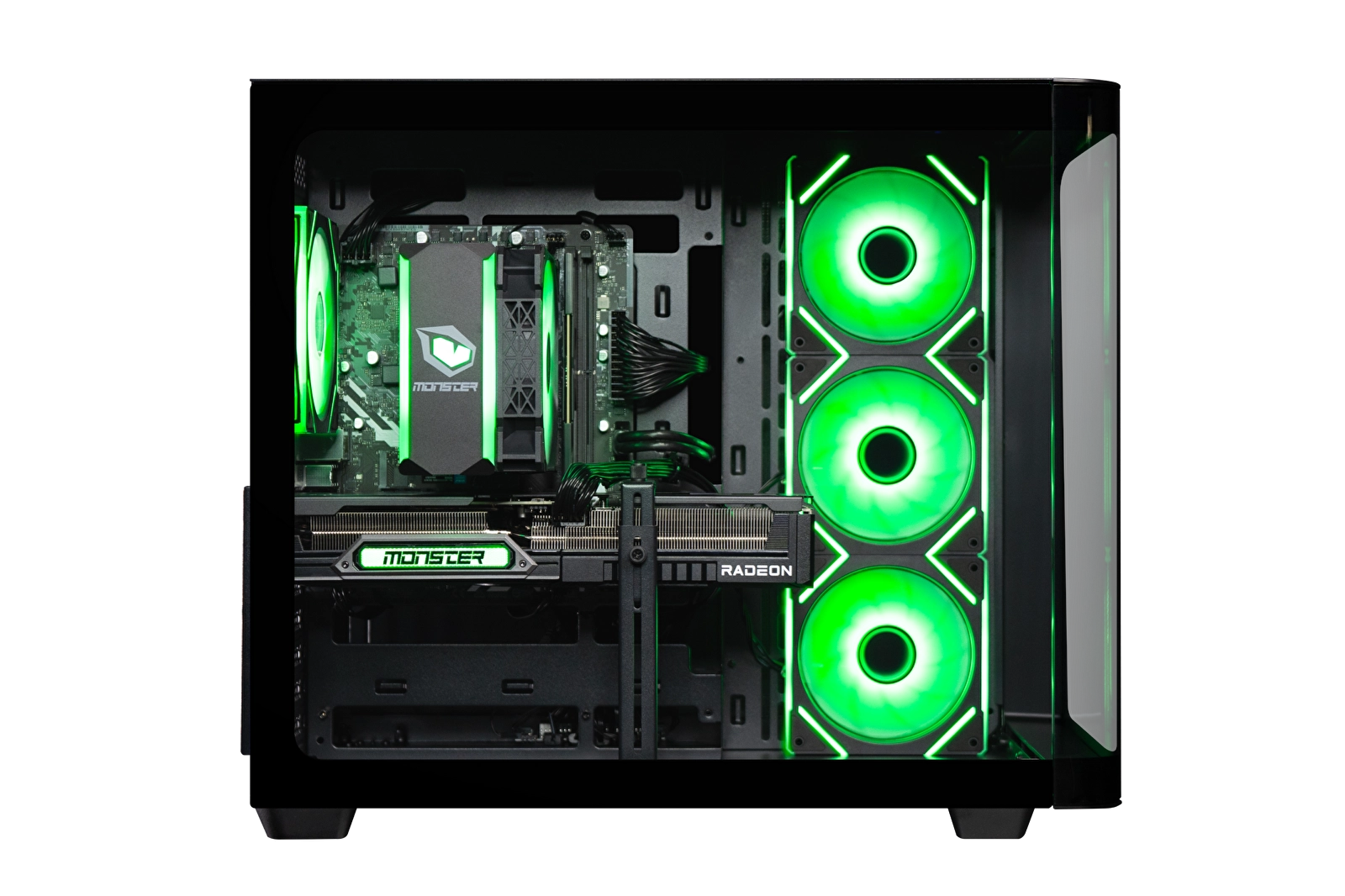 2.EL Monster Tulpar TD3 V1.9.6.3 Intel i5 14400F 16 GB 1TB Rx9060 XT Windows 11 Masaüstü Oyun Bilgisayarı Siyah
