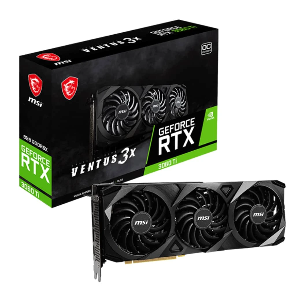 2.EL MSI GEFORCE RTX 3070 VENTUS 3X OC 8GB GDDR6 256 BİT EKRAN KARTI