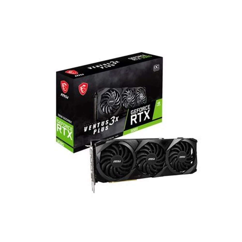 2.EL MSI GEFORCE RTX 3080 VENTUS 3X PLUS 10G OC LHR RTX3080 10GB GDDR6X 320B GAMİNG EKRAN KARTI