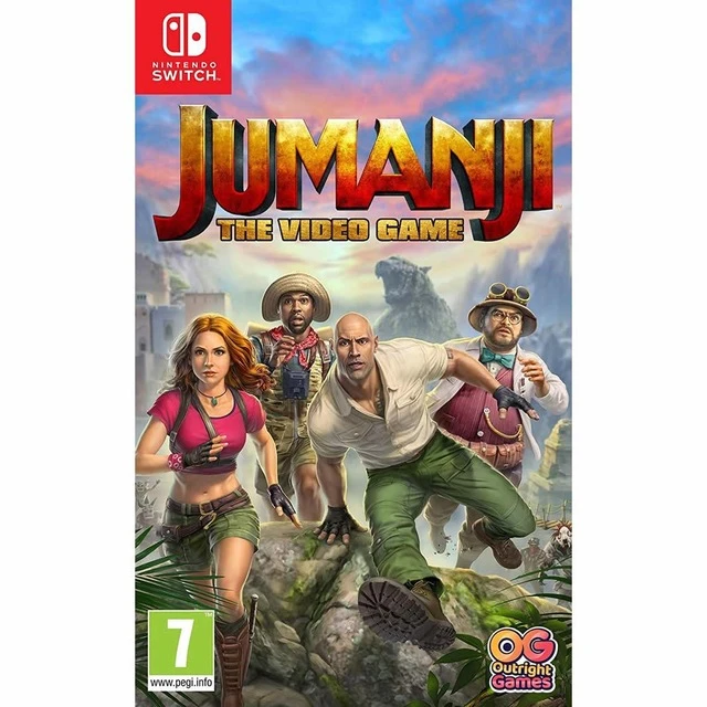 2.EL NINTENDO SWITCH JUMANJİ THE VİDEO GAME OYUN