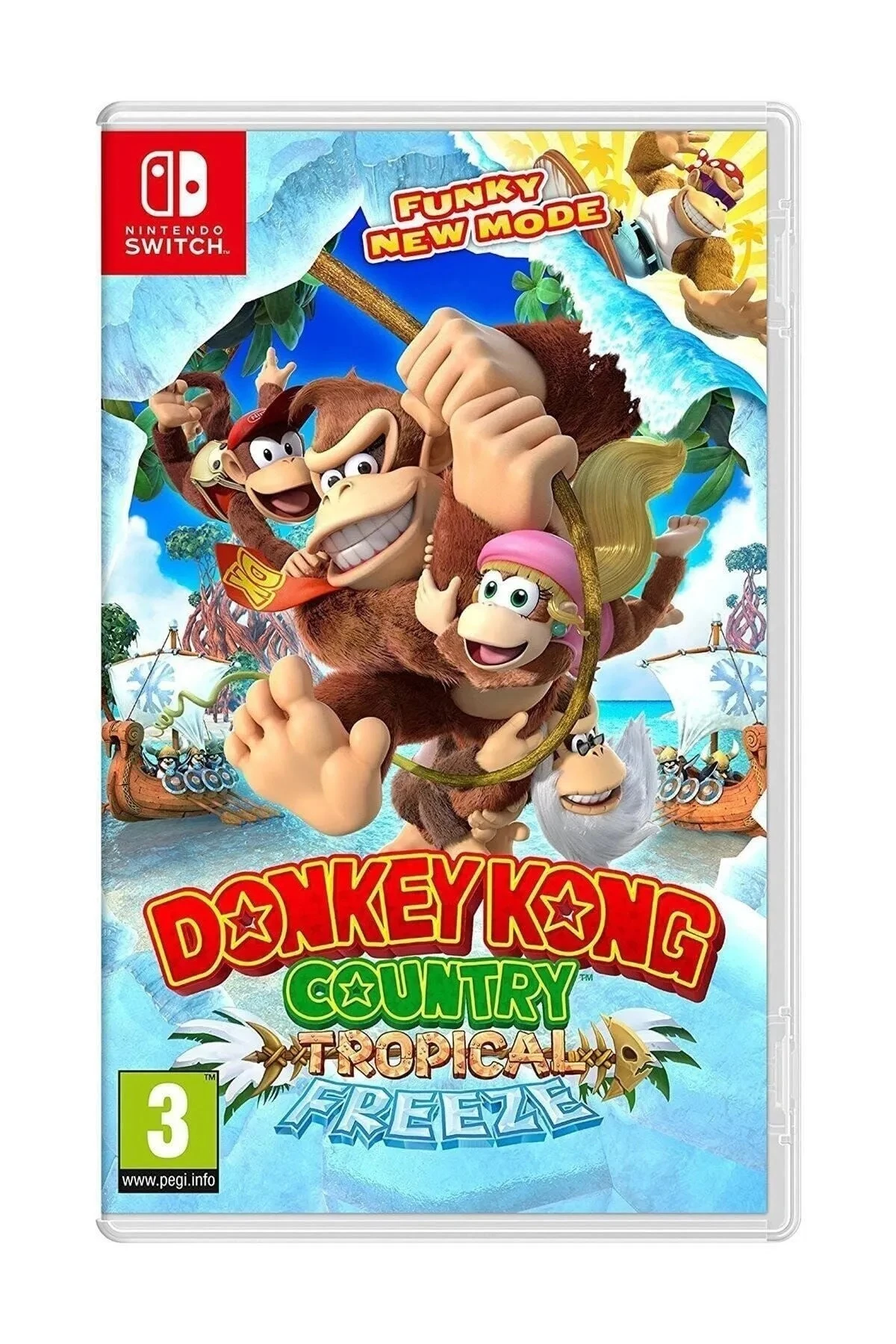 2.EL NINTENDO SWITCH OYUN DONKEY KONG COUNTRY TROPİCAL FREEZE OYUN