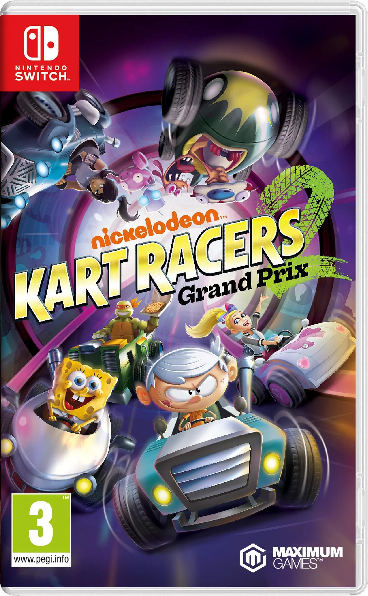 2.EL NINTENDO SWITCH OYUN NİCKELODEON KART RACERS OYUN