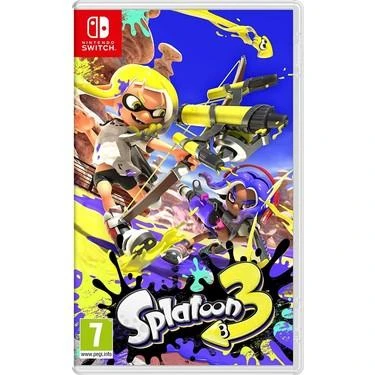 2.EL Nintendo Switch Splatoon 3 Oyun