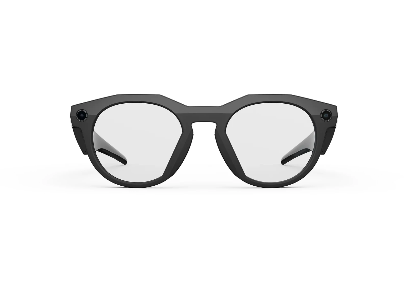 2.EL OAKLEY META HSTN BLACK CLEAR LENS/00W8002