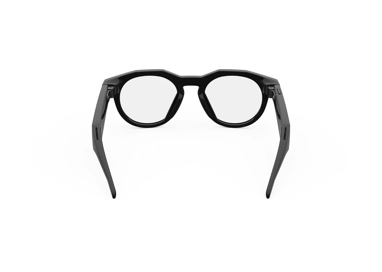 2.EL OAKLEY META HSTN BLACK CLEAR LENS/00W8002