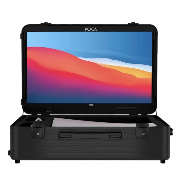 2.EL POGA Lux 23.8 inç 180Hz 1ms Full HD Adaptive Sync Fast IPS Monitör ve Siyah PS5 Taşıma Çantası