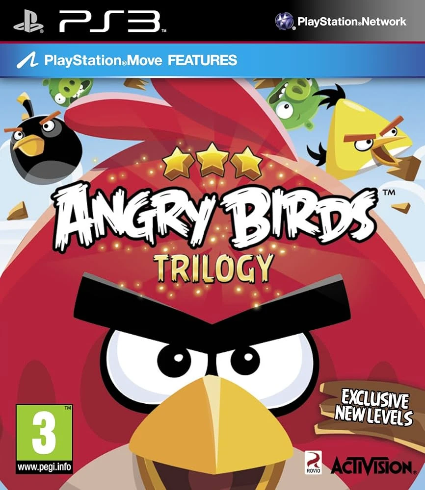 2.EL PS3 OYUN ANGRY BIRD TRILOGY