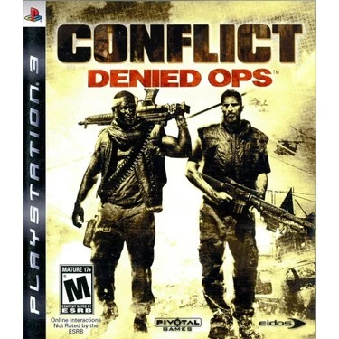 2.EL PS3 Conflict Denied Ops PS3 Oyun