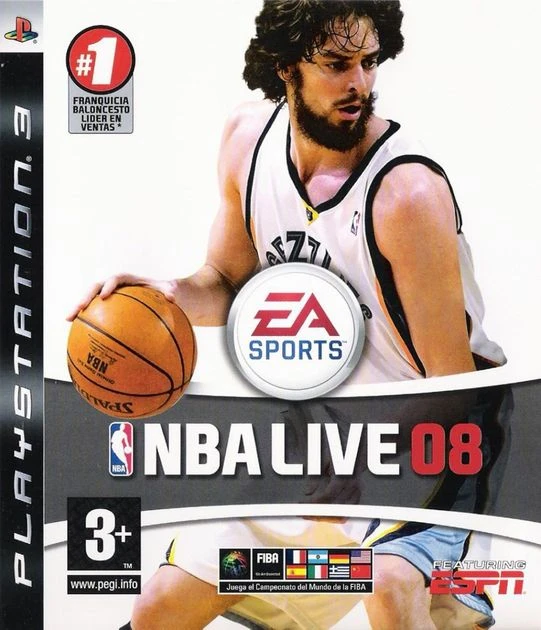 2.EL PS3 NBA Live 08 Oyun