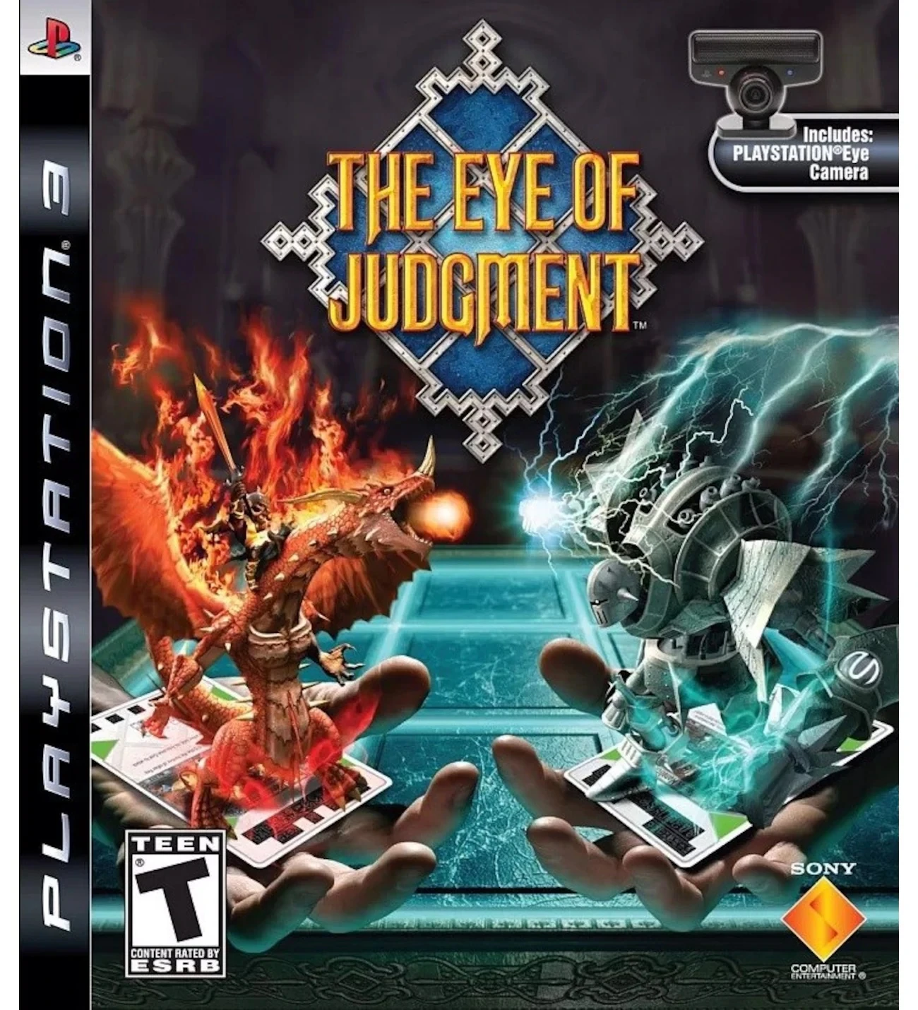 2.EL PS3 OYUN THE EYE OF JUDGMENT OYUN