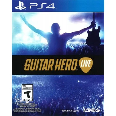 2.EL PS4 Guitar Hero Live Oyun