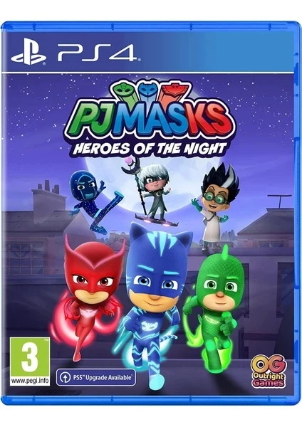 2.EL PS4 OYUN PJMASKS HELDEN DER NACHT OYUN