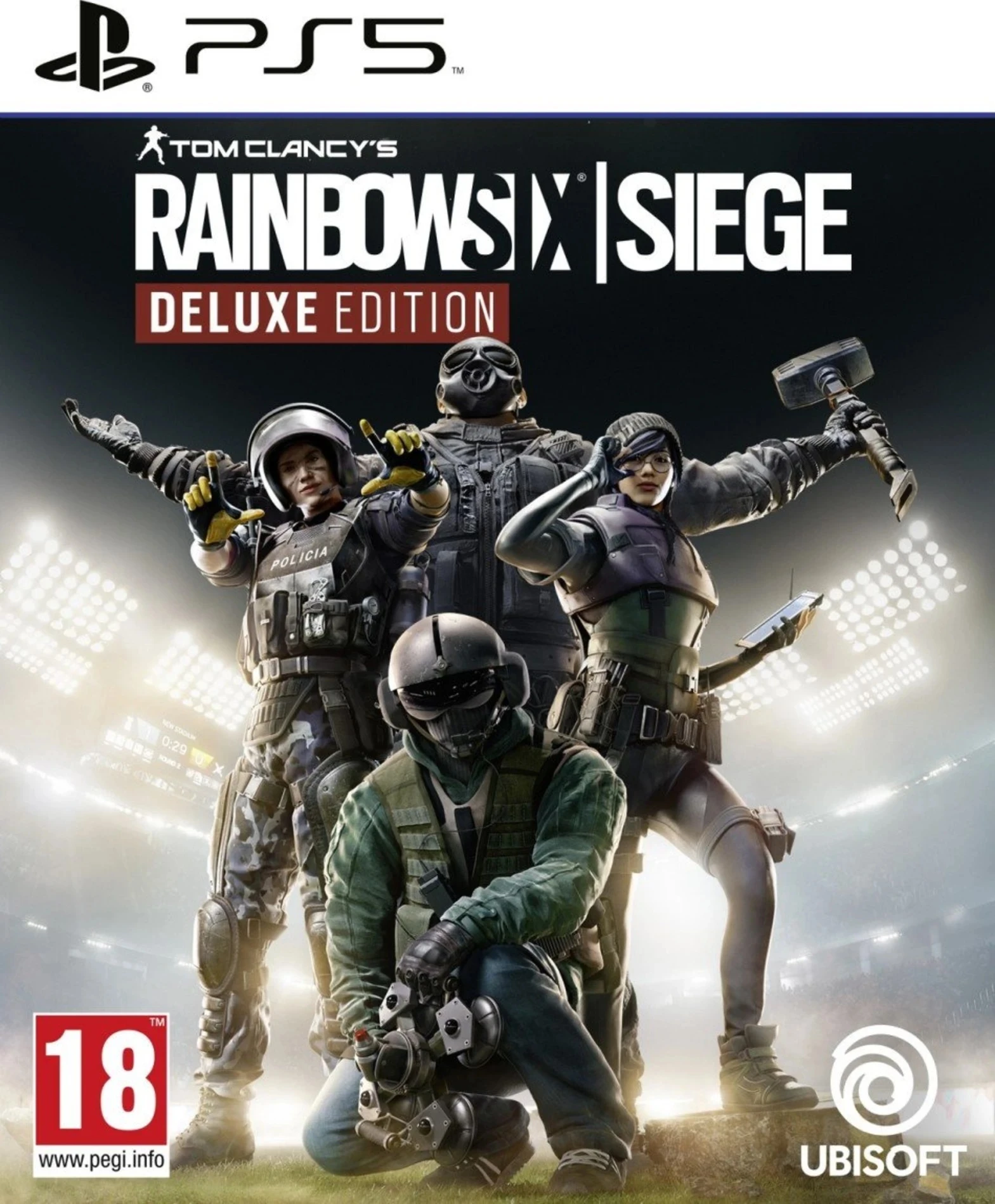 2.EL PS5 OYUN TOM CLANCY'S RAİNBOW SİX SİEGE DELUXE EDITION