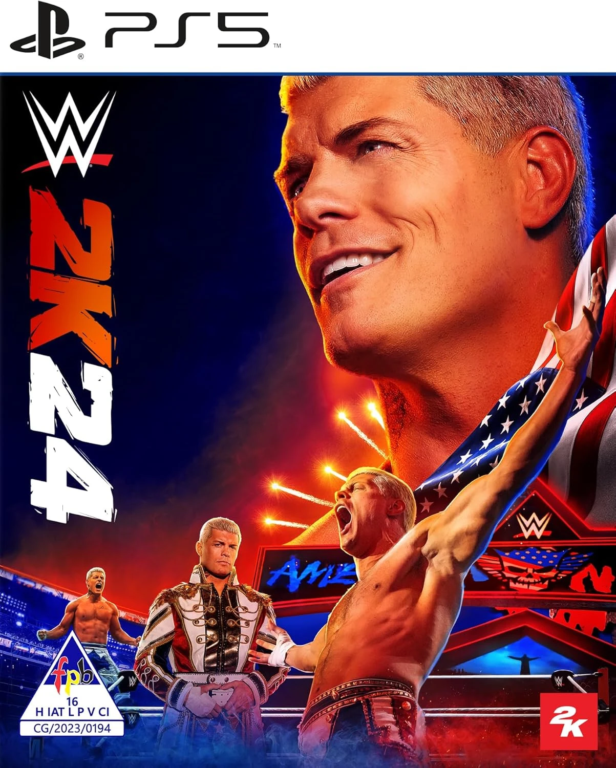 2.EL PS5 WWE 2K24 Oyun