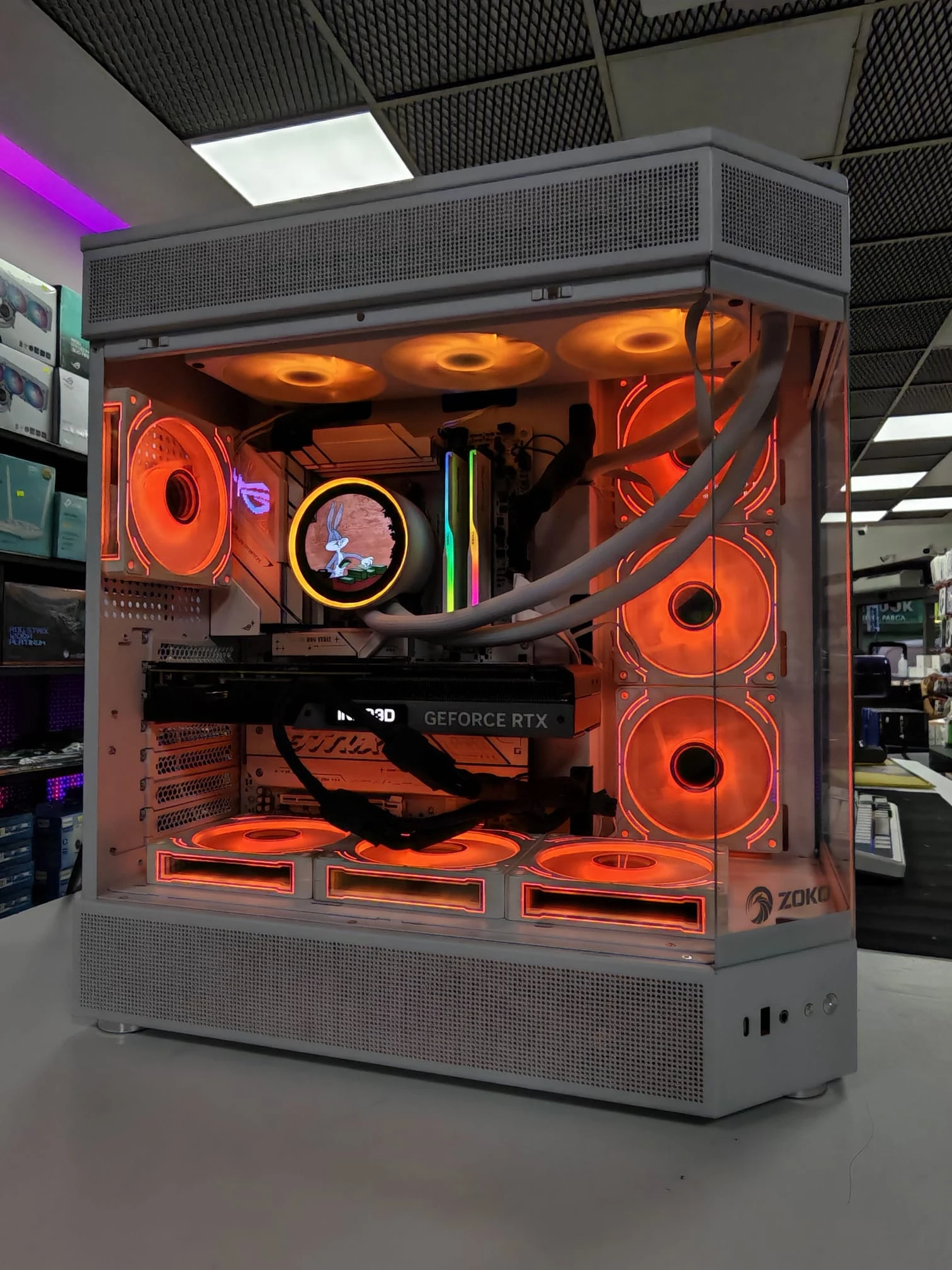 2.EL Ryzen 7 9800X3D - Asus B850 Anakart - 32 GB DDR5 Ram - Rtx 4070 Super - Samsung 990 Pro 2 TB - Nzxt Kraken Elite 360 Beyaz - Corsair Rm1000 Psu - Zoko Tank Beyaz 7 Fanlı Kasa (3 Ay Garanti)